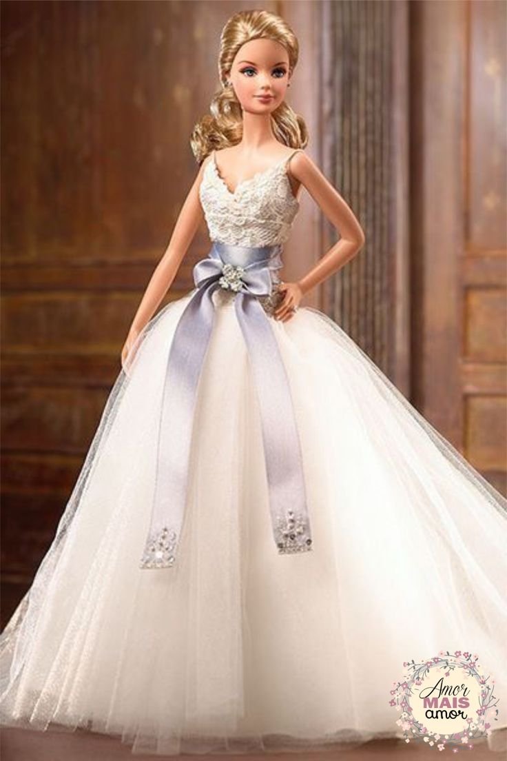 Monique lhuillier Bride Barbie Doll