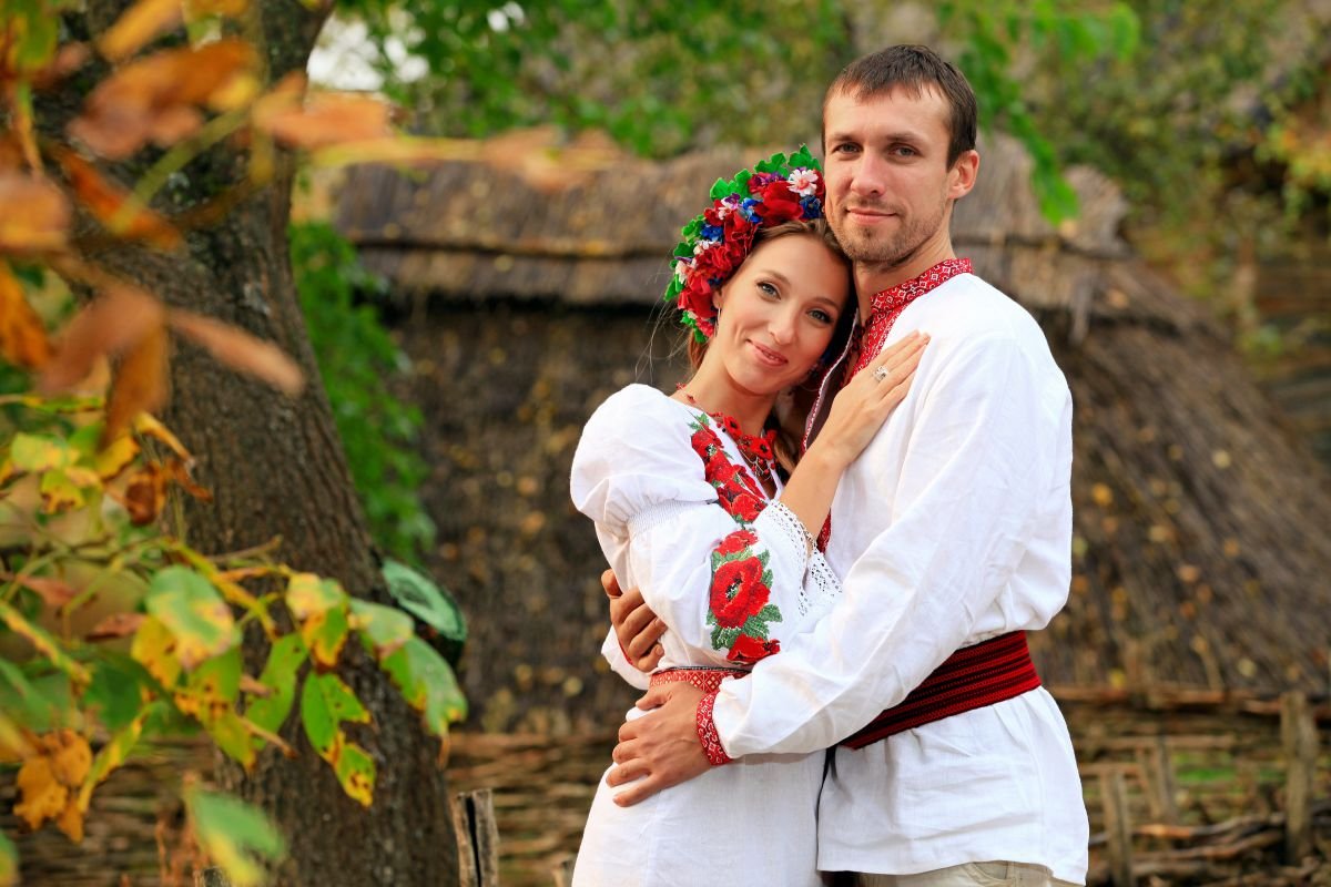 Свадьба в украинском стиле