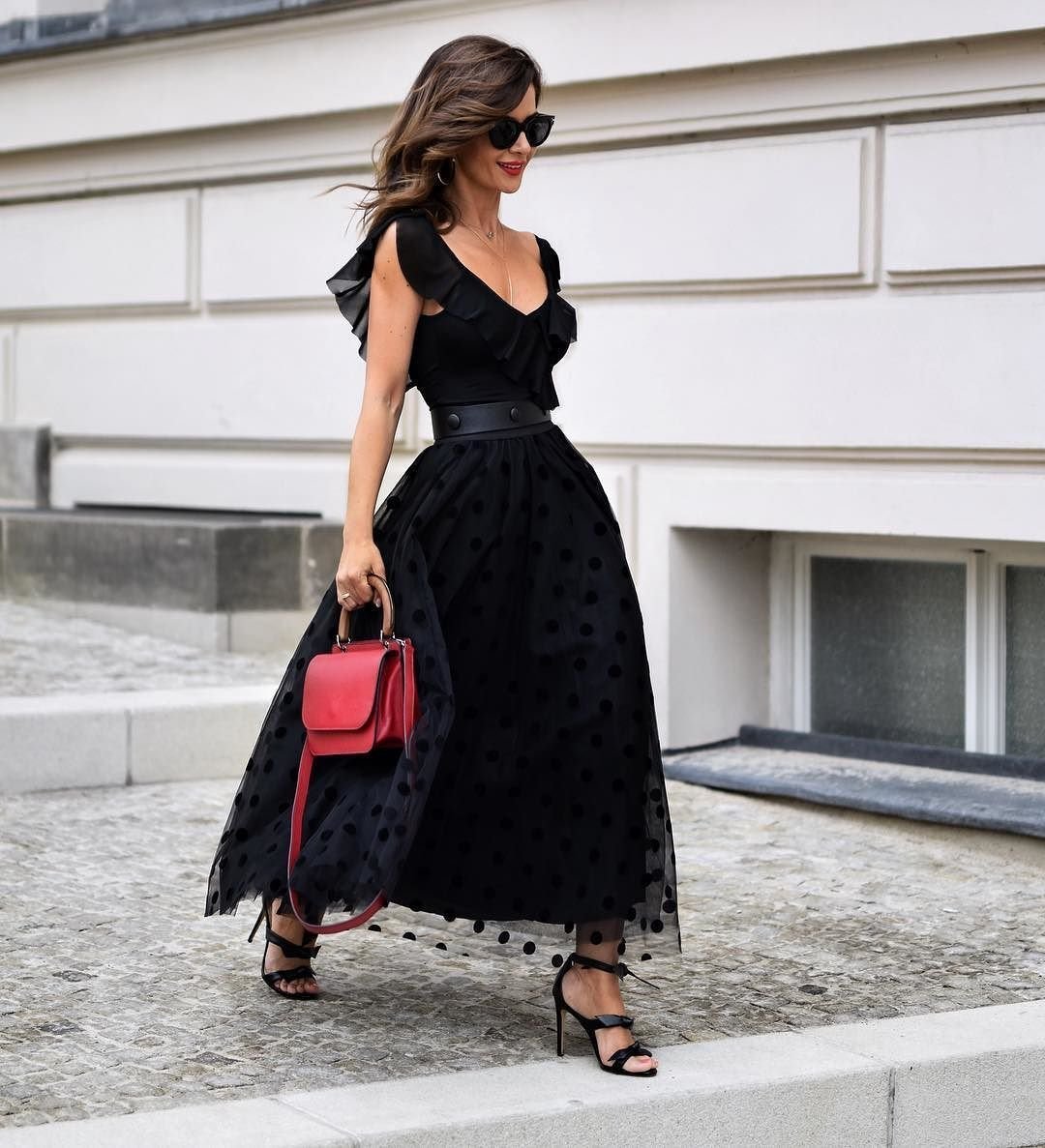 Street Style 2020 платья макси