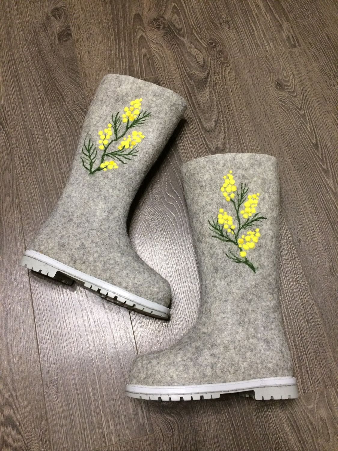 Валенки женские красивые