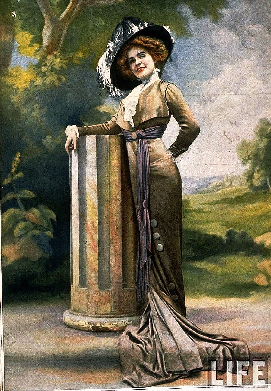 Франция мода 1907-1910