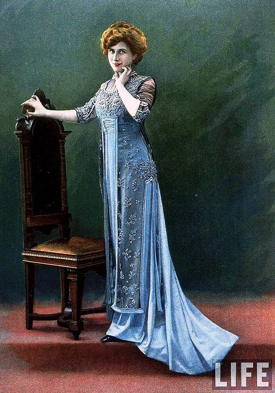 Мода Эдвардианская эпоха 1910