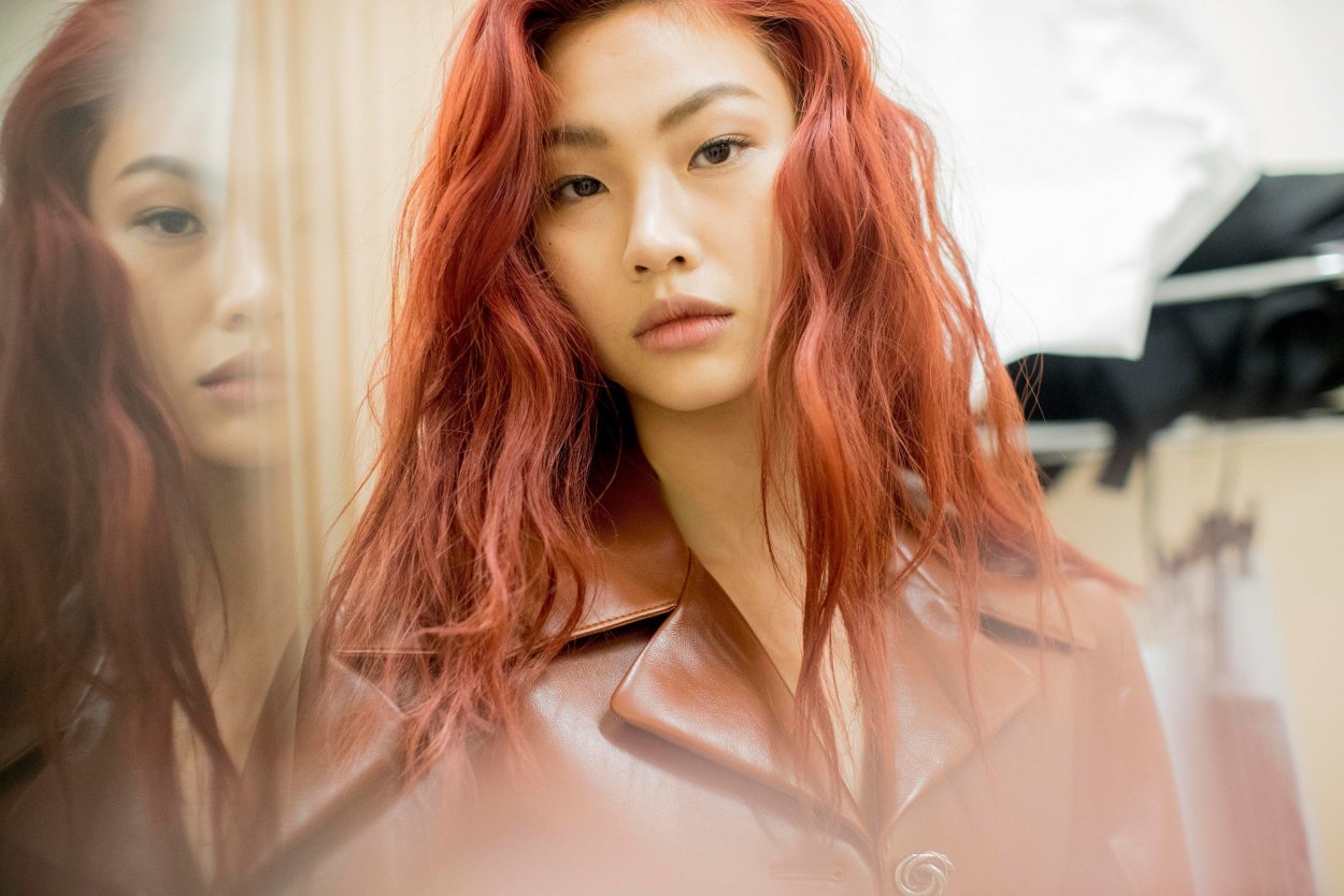 Hoyeon Jung Red hair