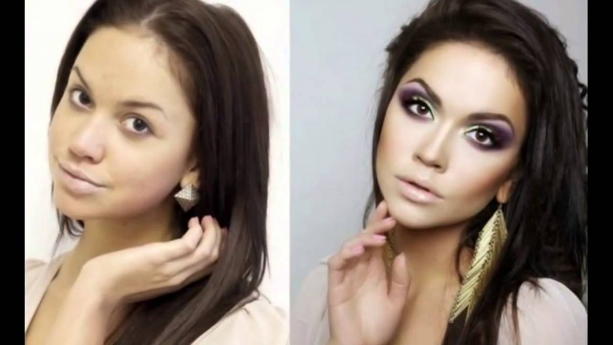 Макияж для девушек с карими глазами в стиле nude