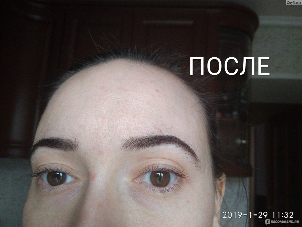 Долговременная укладка бровей жуть