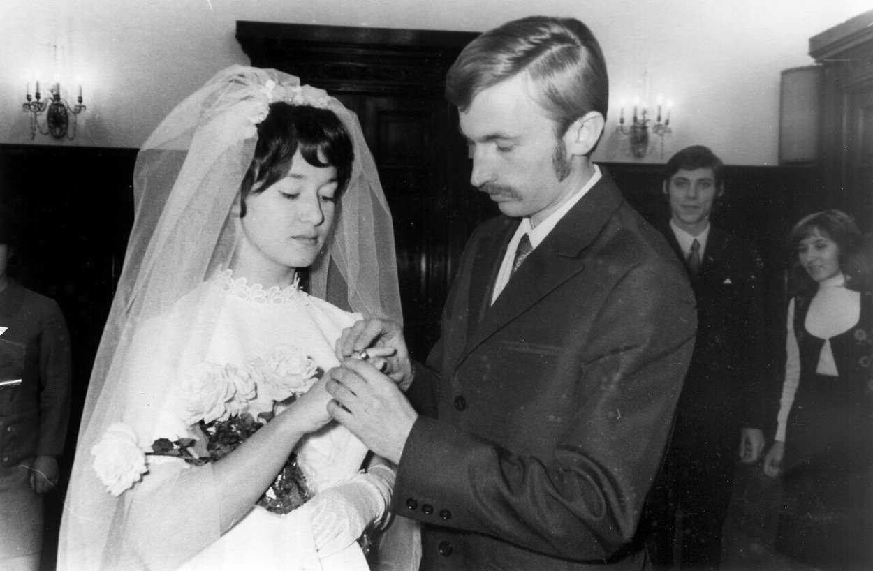 Свадьба 1972 года Наряды