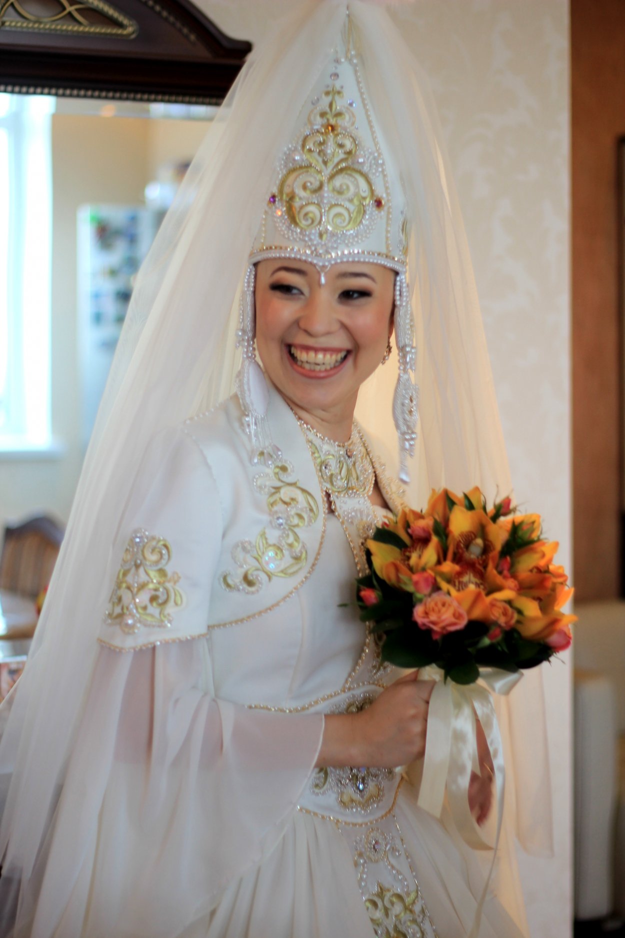 Красивые казахские невесты
