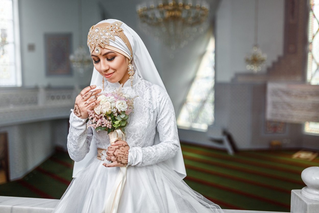 Мусульманские жених и невеста