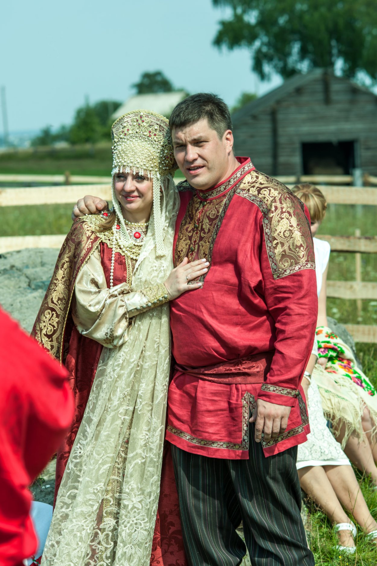 Традиционный русский свадебный наряд