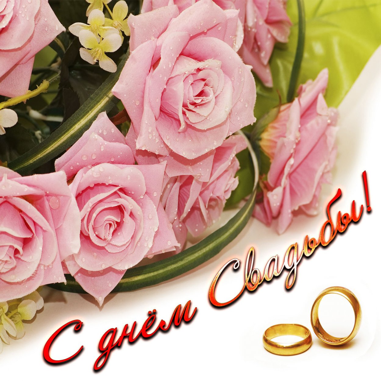 Свадебные поздравления цветы