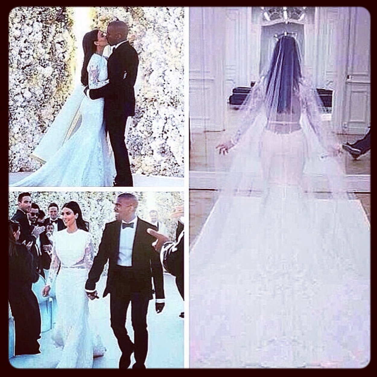 Kanye Kim свадьба
