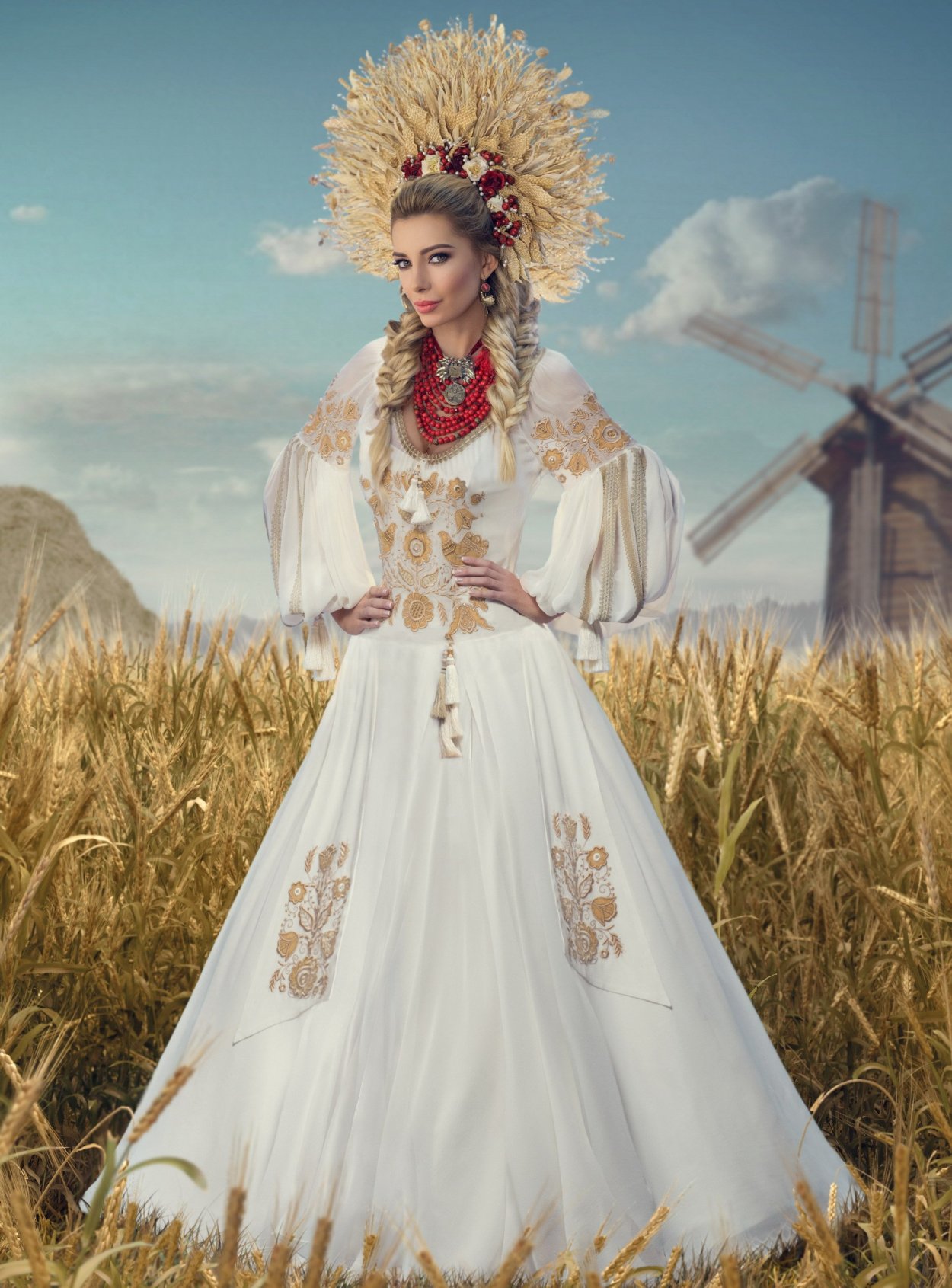 Украинские Свадебные платья