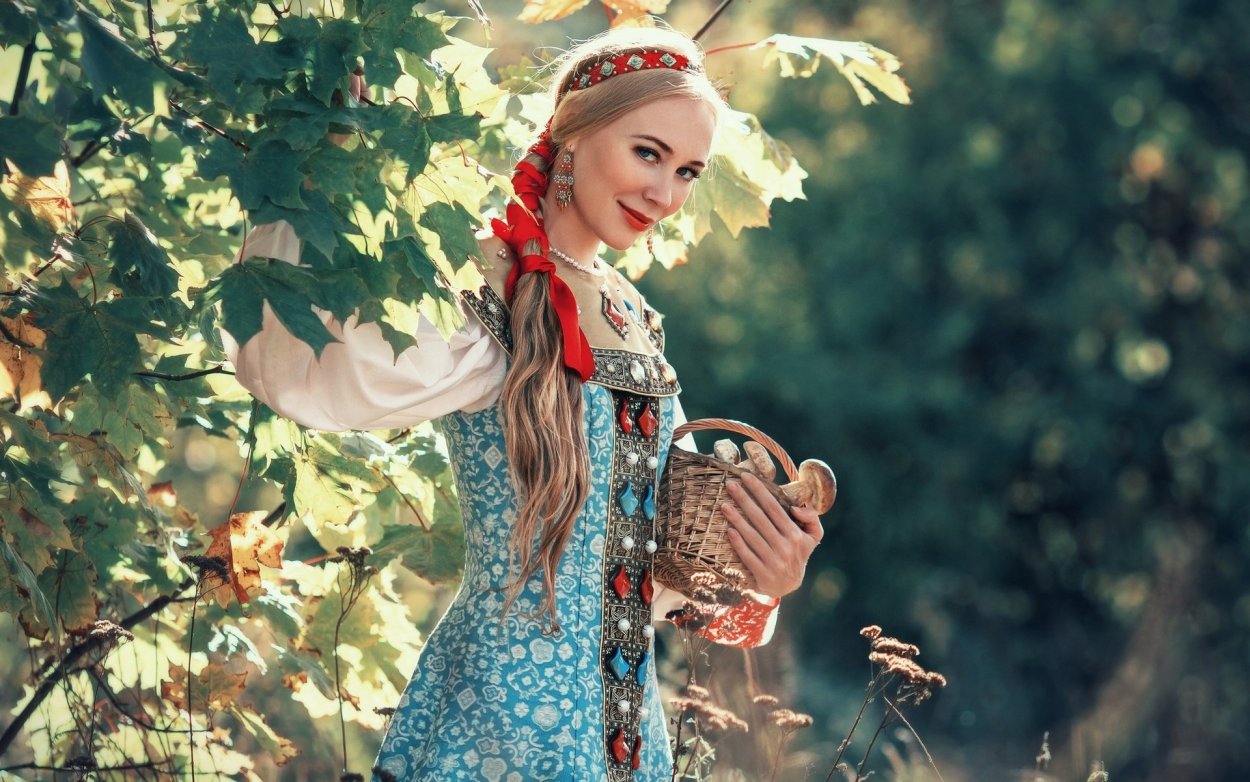 Образ русской красавицы
