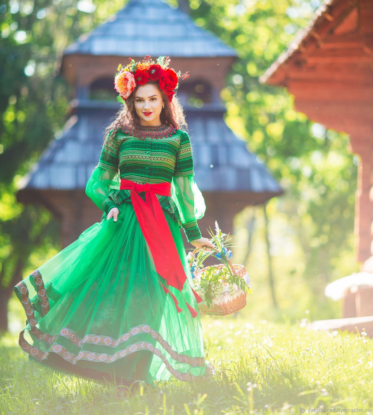 Костюм весны для девочки