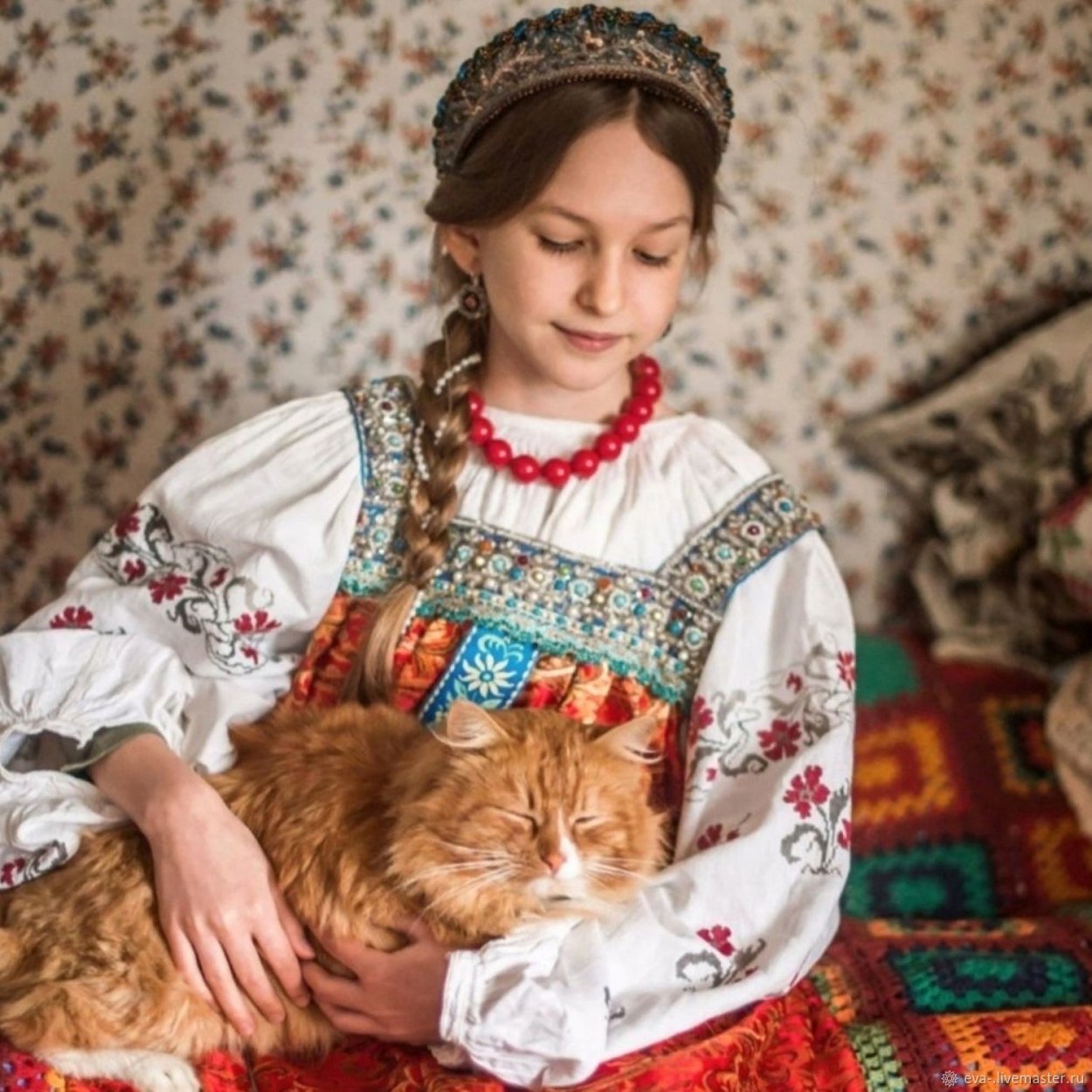 Современный русский сарафан