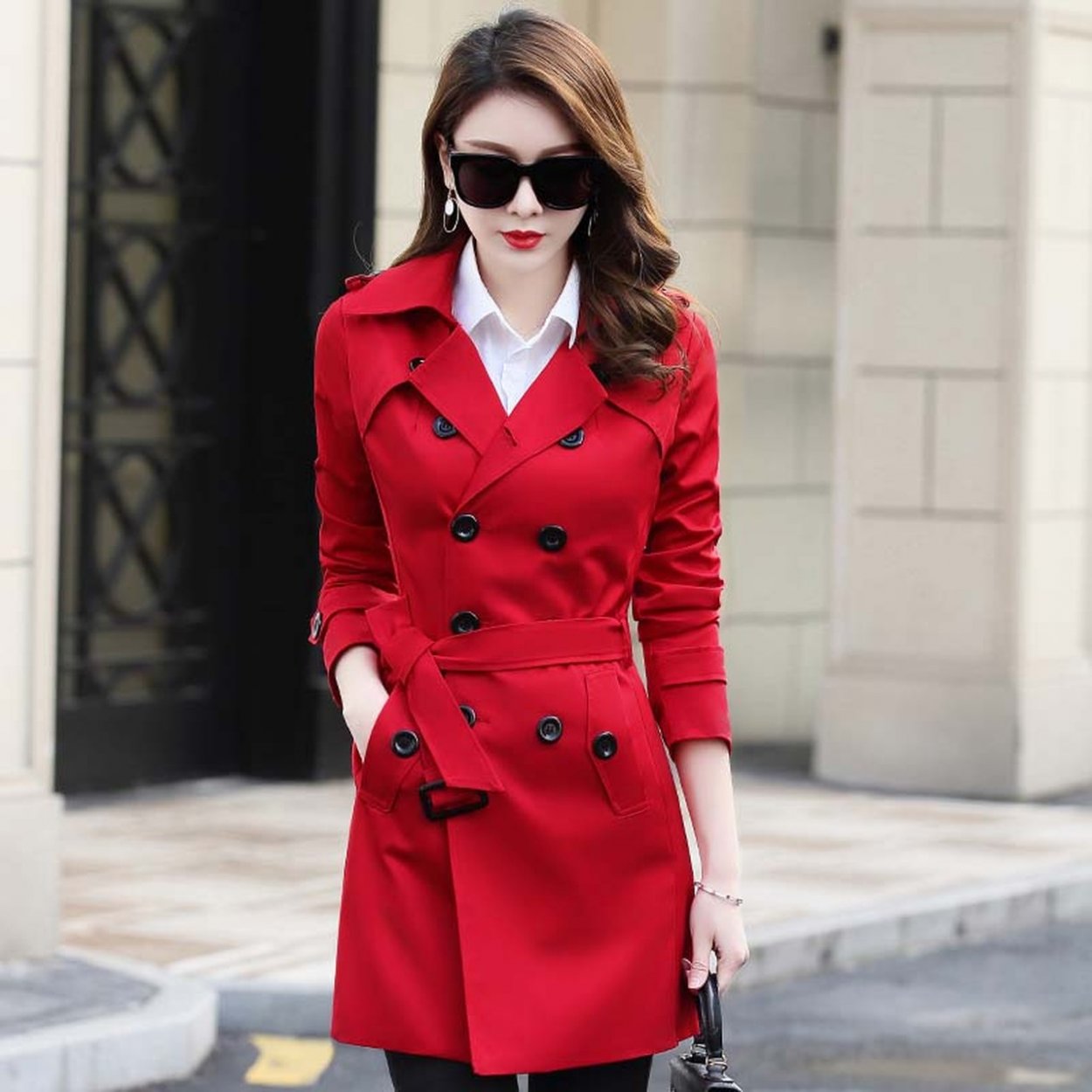 Тренч Burberry streetstyle Классик