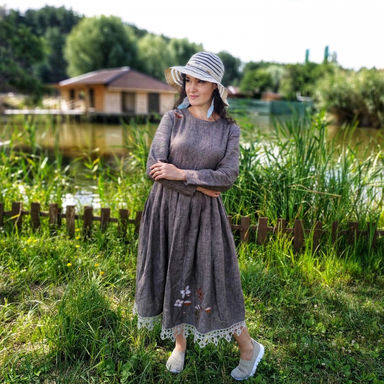 Фрау Марина ,платье бохо
