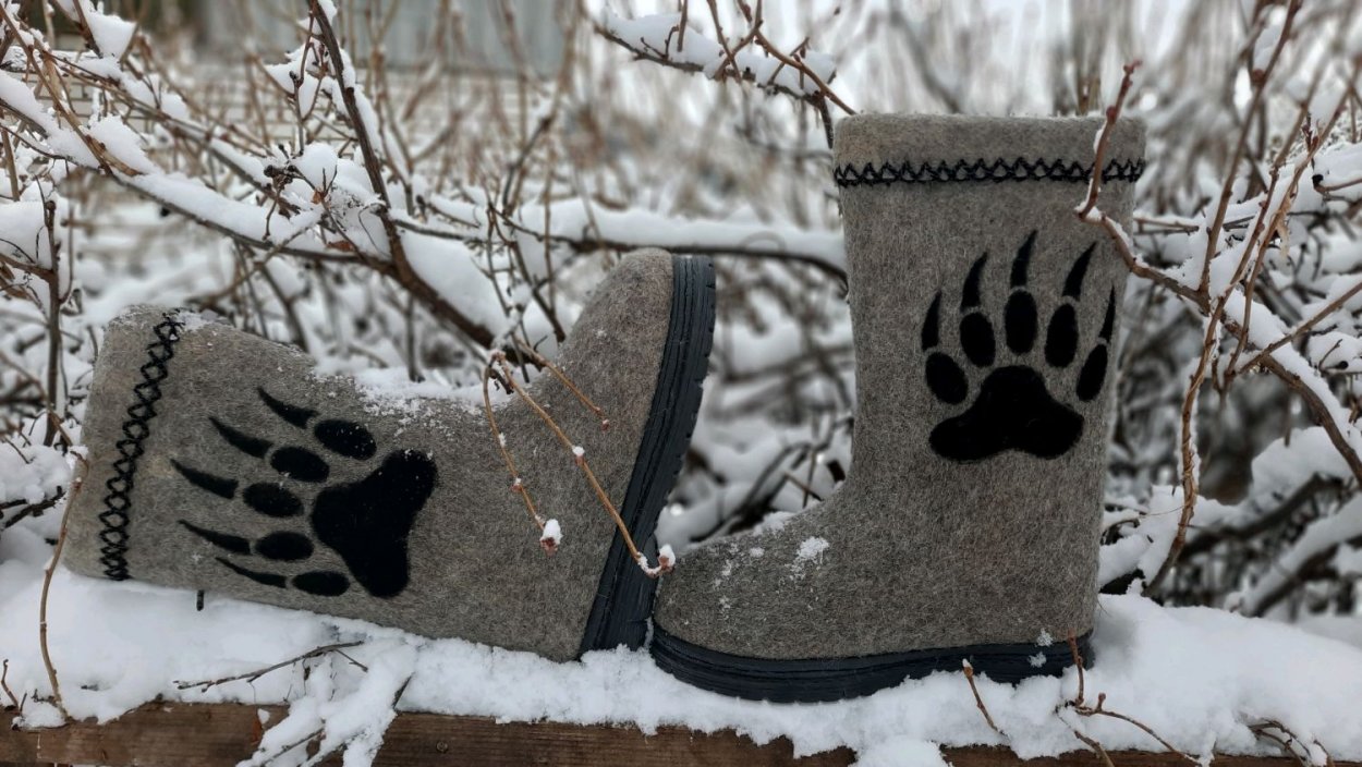 Валенки на ТЭП подошве