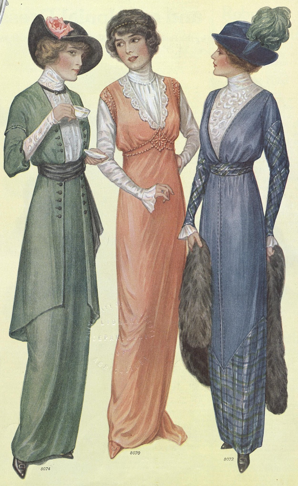 Мода 1910х в Англии