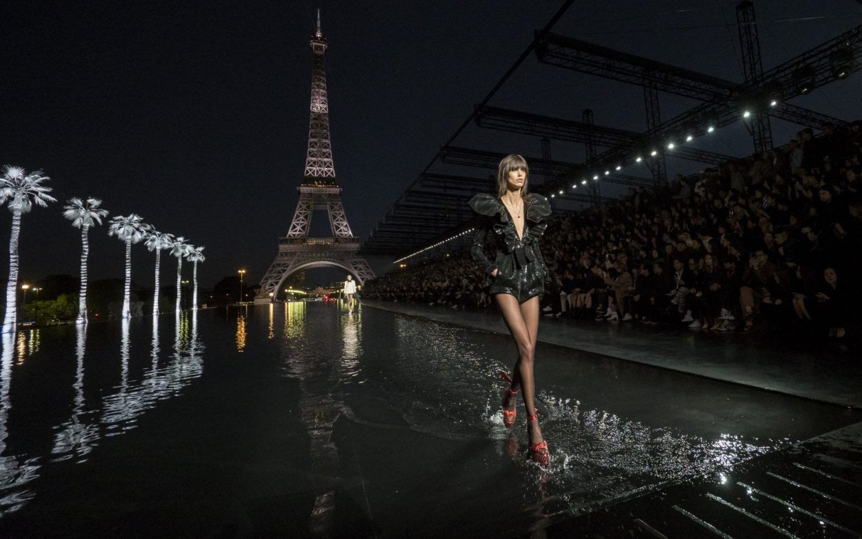 Saint Laurent лето 2021