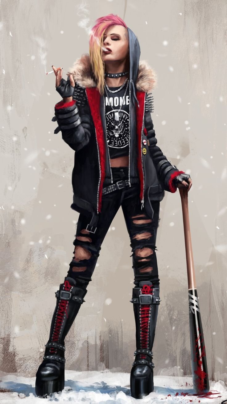 Марина Дягилева Cyberpunk