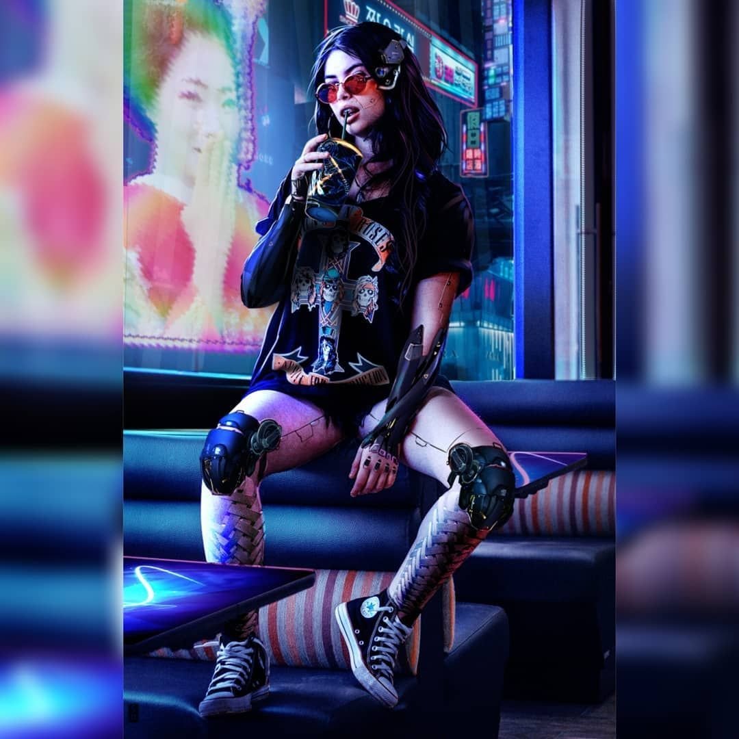 Киберпанк 2077 Харли