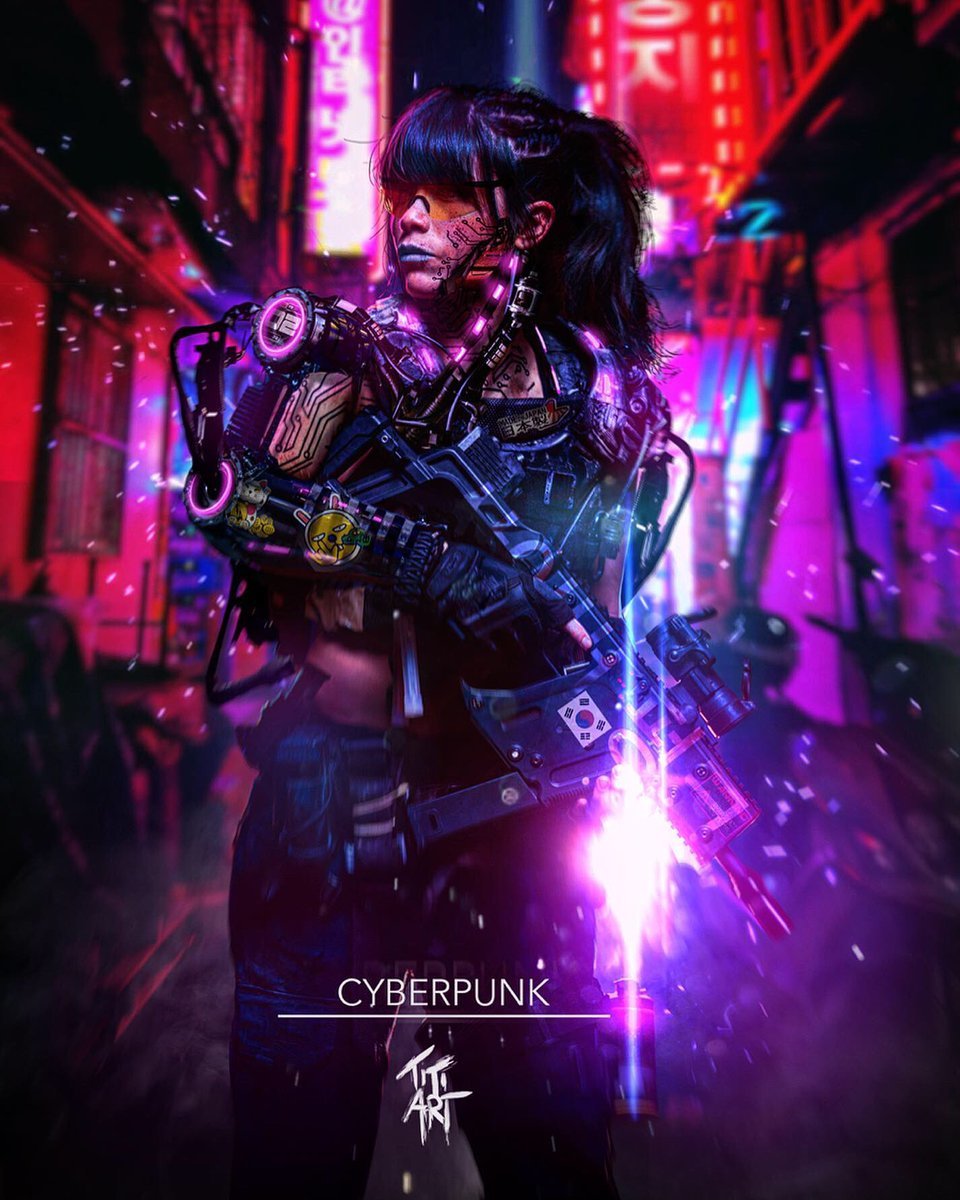 Cyberpunk 2077 Robot Art
