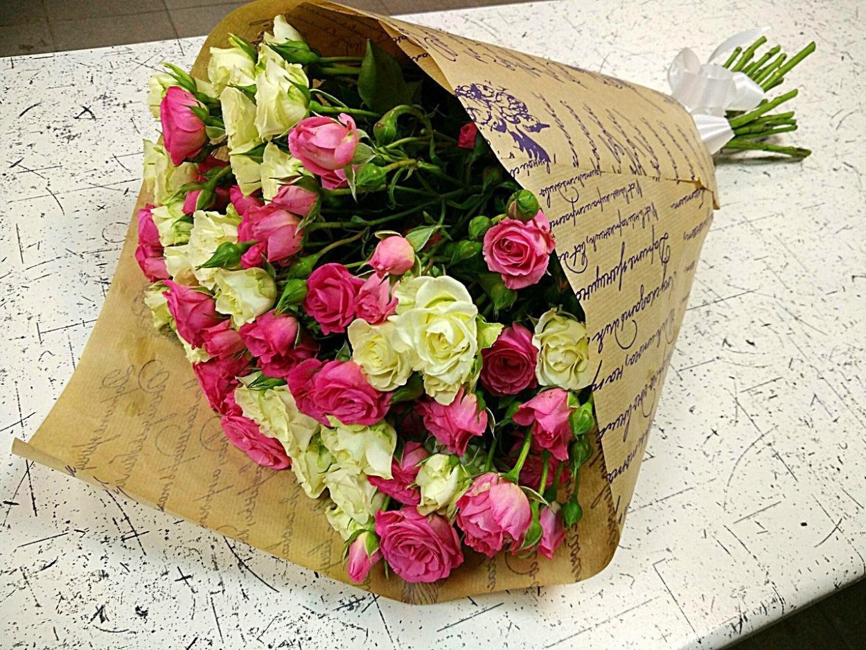 Бумага для букетов
