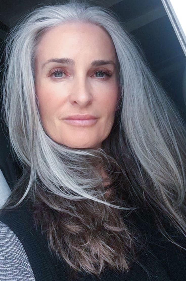 Дафна Хикс Grey hair