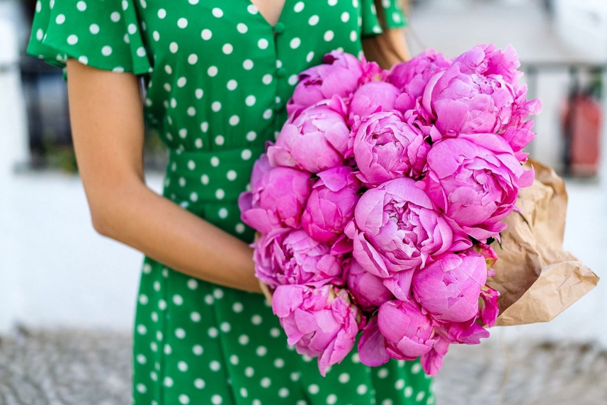 Flowerbox пионы