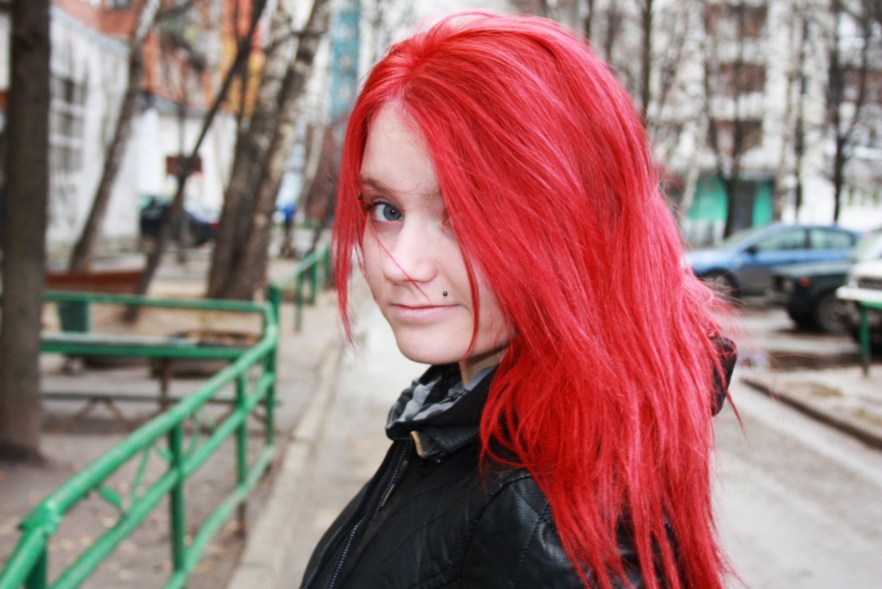Красные волосы