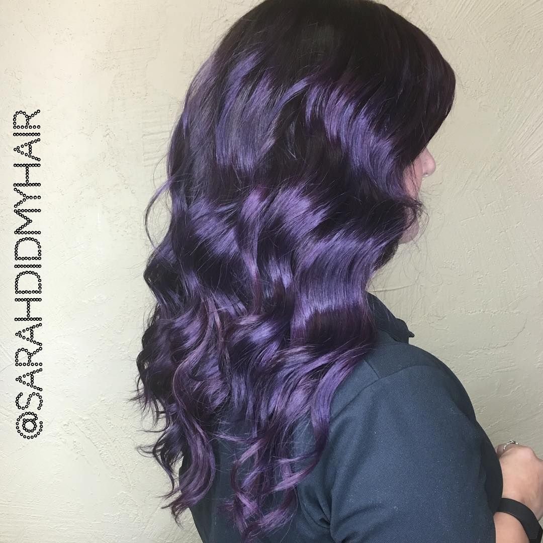 Фиолетовый аметист краска для волос
