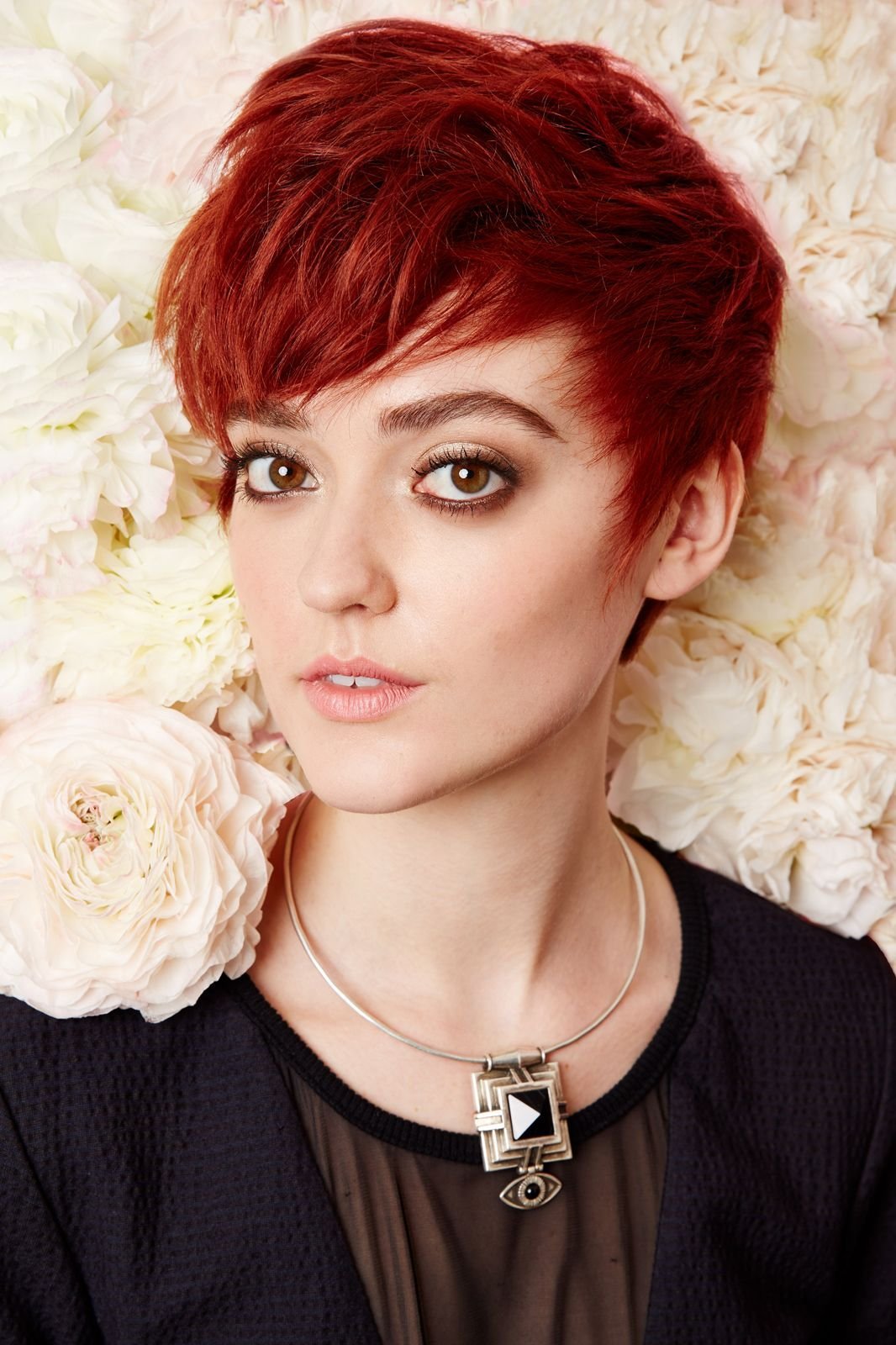 Pixie Bob стрижка красный