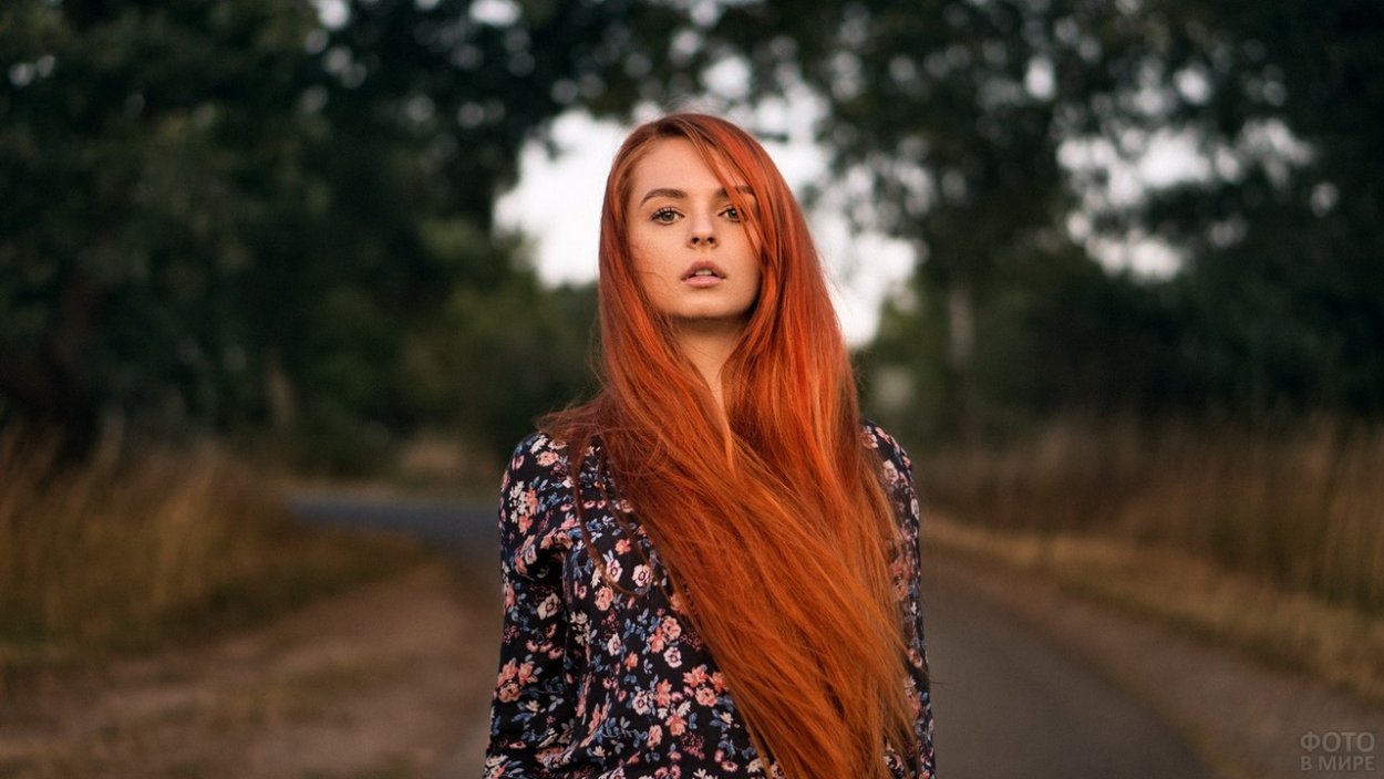 Эстель огненно рыжий
