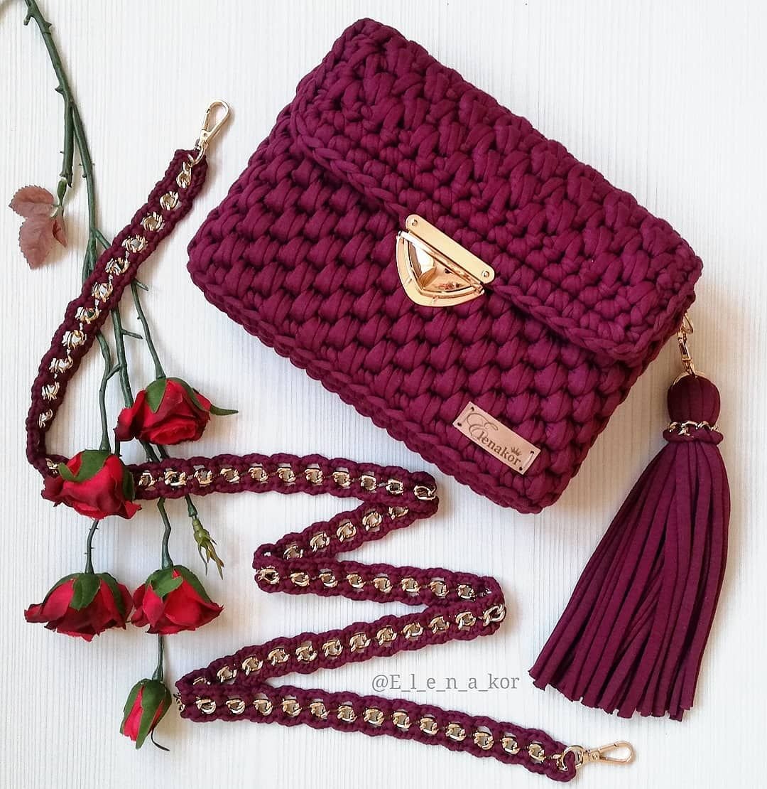 Сумка Chanel Red Crochet