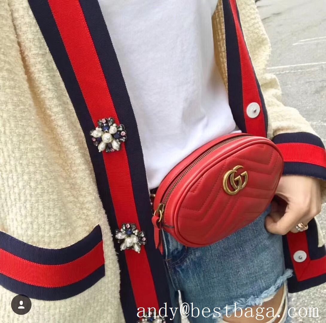 Gucci Night courrier Soft gg Supreme Belt Bag