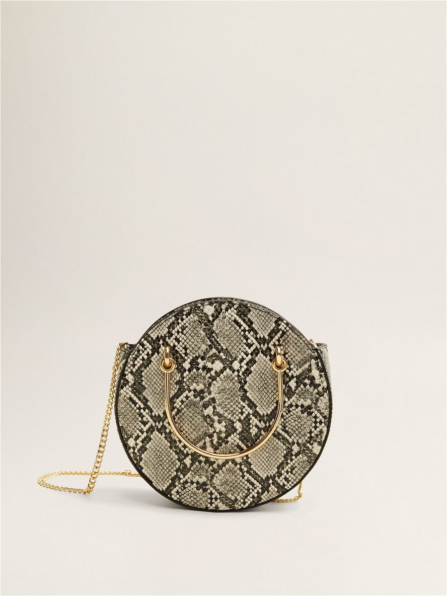 River Island Mini Cross body Bag in Snake Print