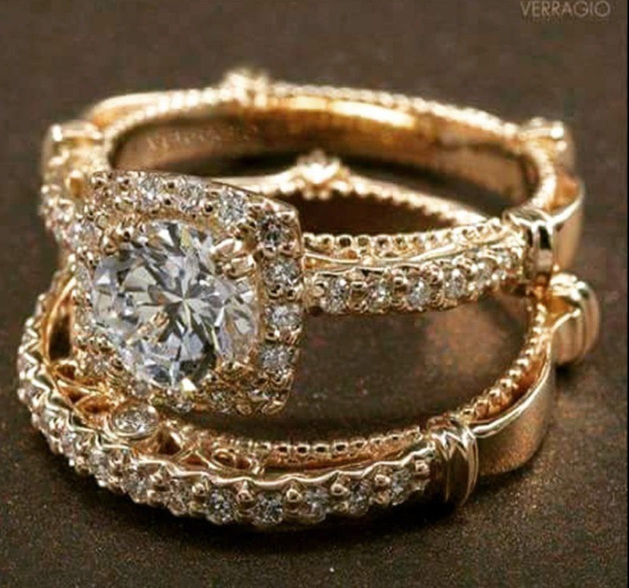 Золотое кольцо д. Verragio ювелирные изделия. Красивые кольца. Роскошное кольцо. Самые красивые кольца.