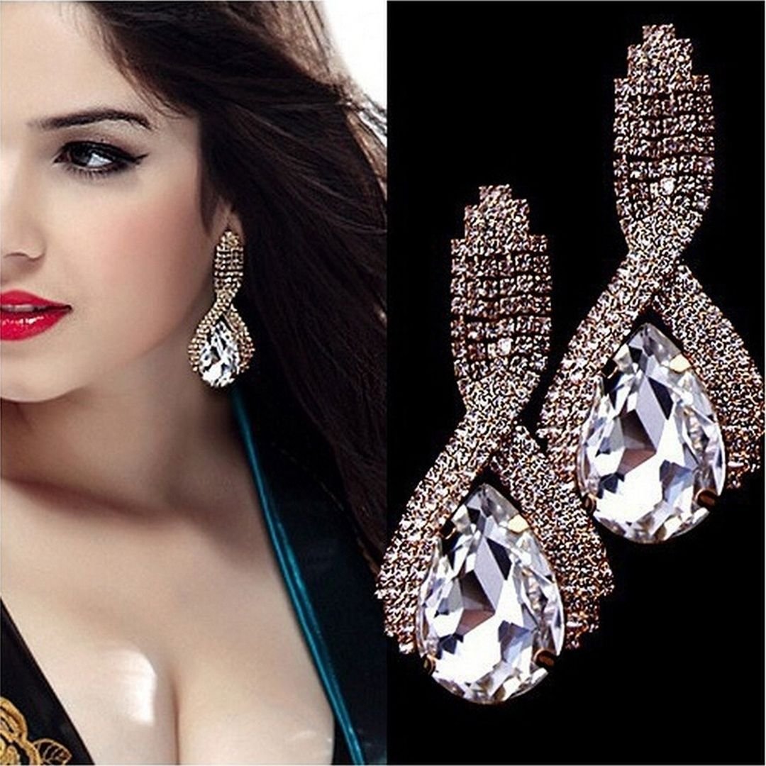 Серьги из красного золота 585 пробы