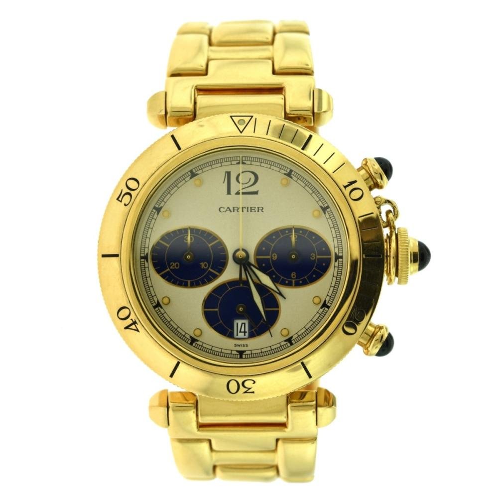 Cartier Pasha часы мужские