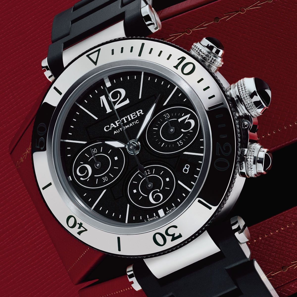 Хронограф Pasha de Cartier