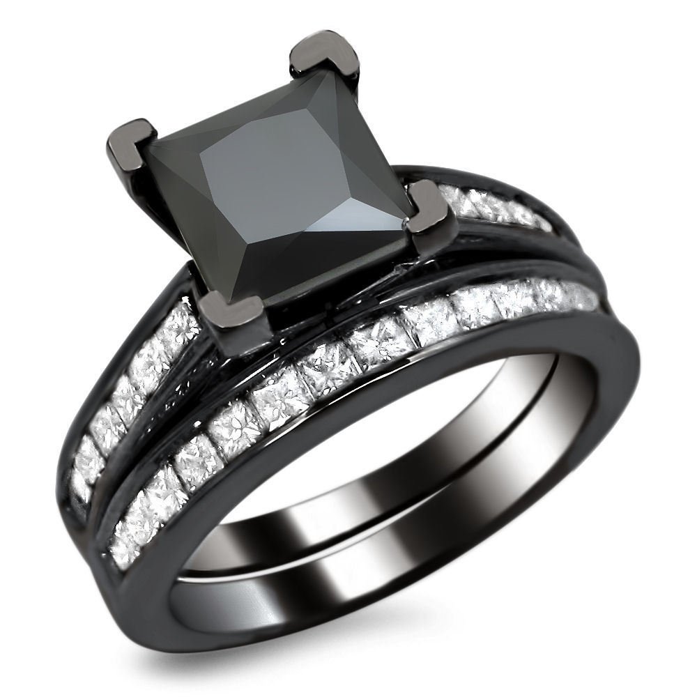 Ring Julia 3 Black Diamonds