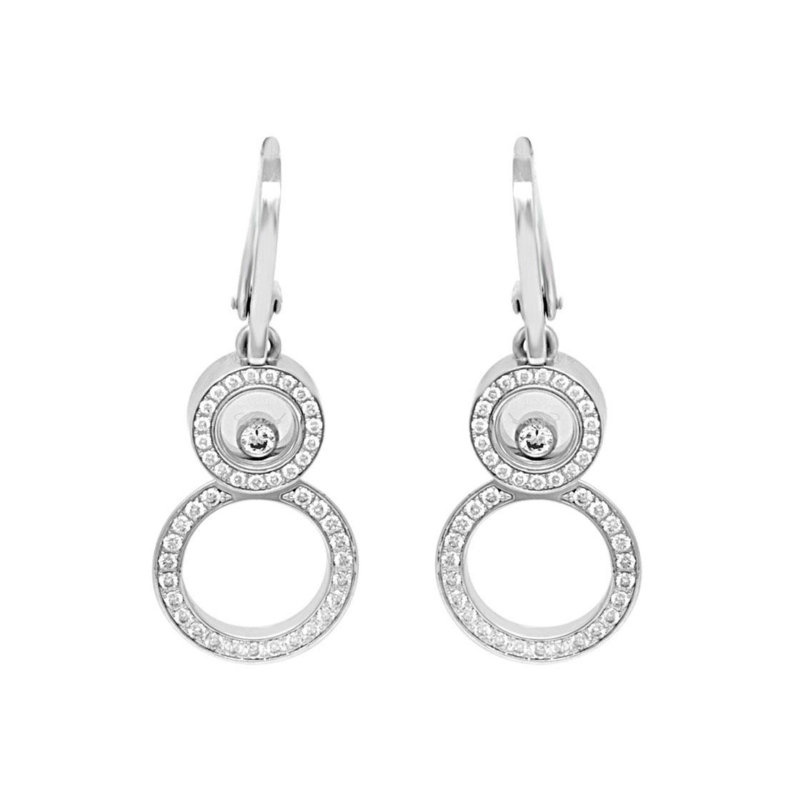 Серьги Chopard Happy Bubbles