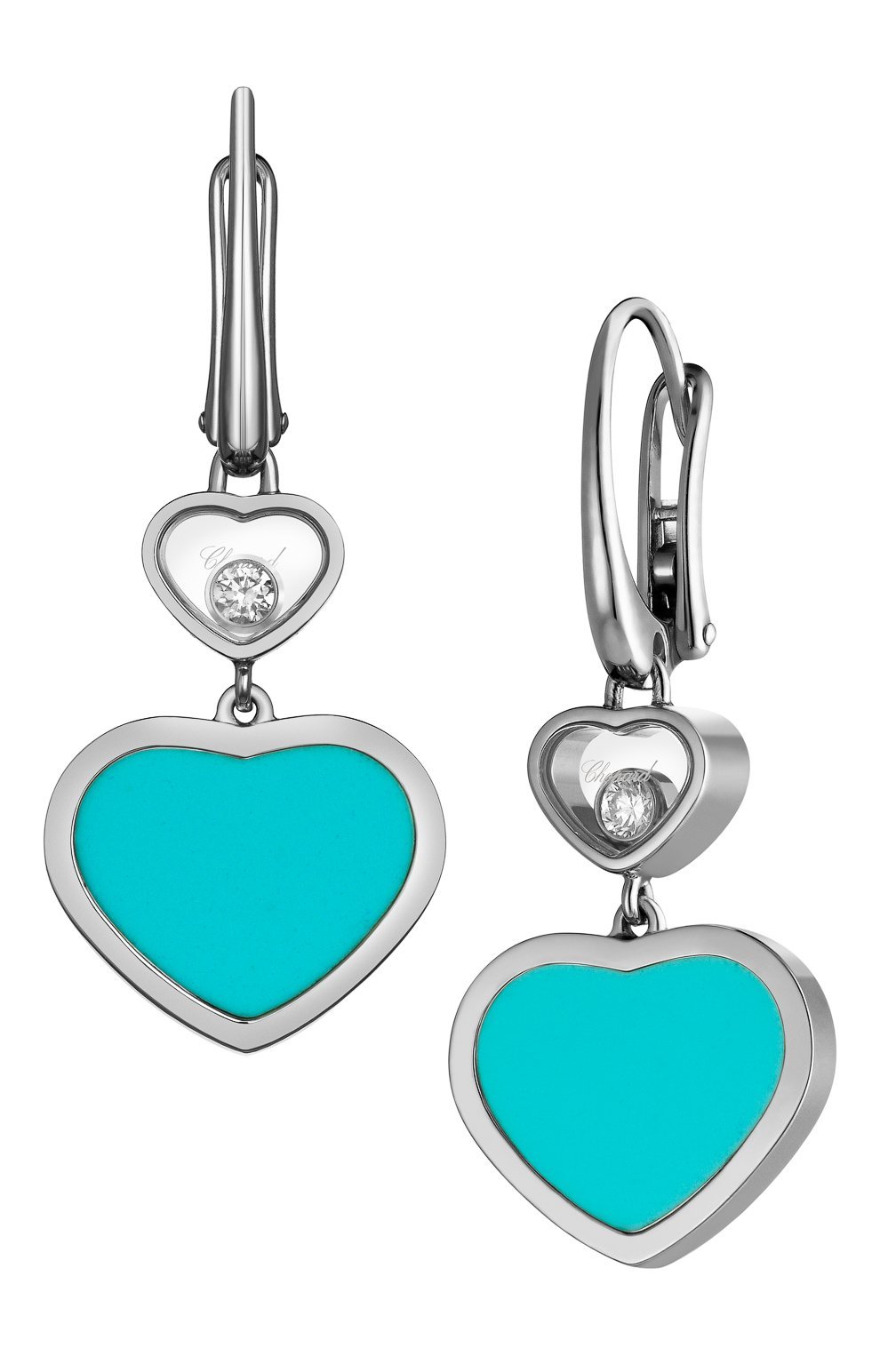 Chopard Happy Hearts серьги