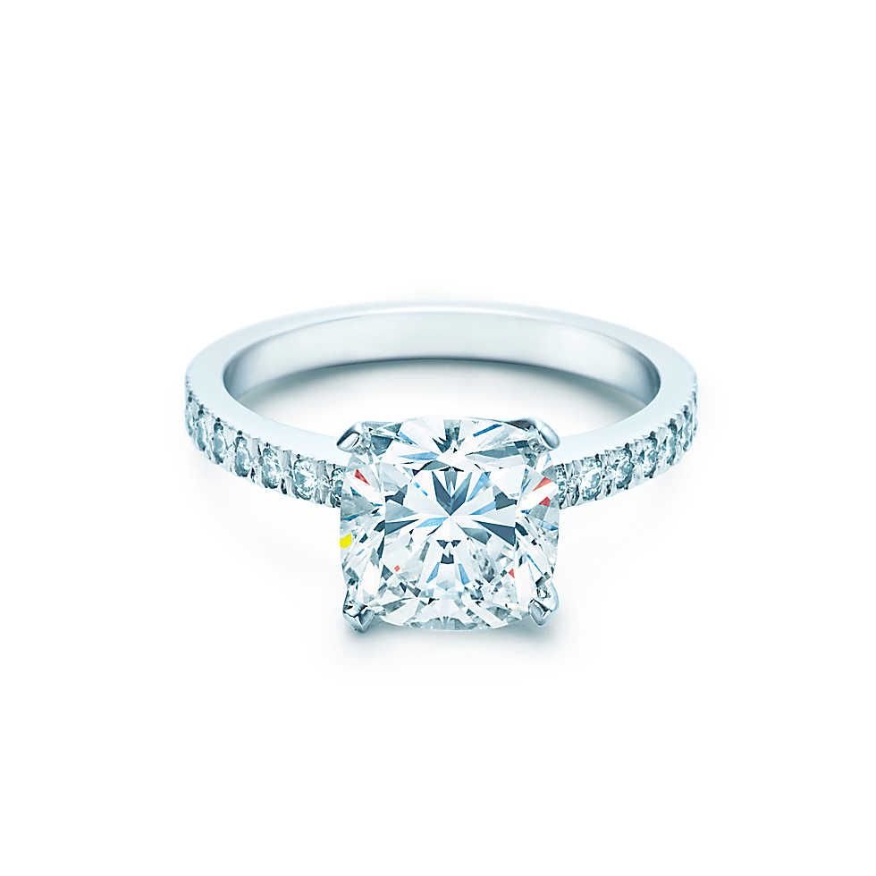 Помолвочное кольцо Tiffany true
