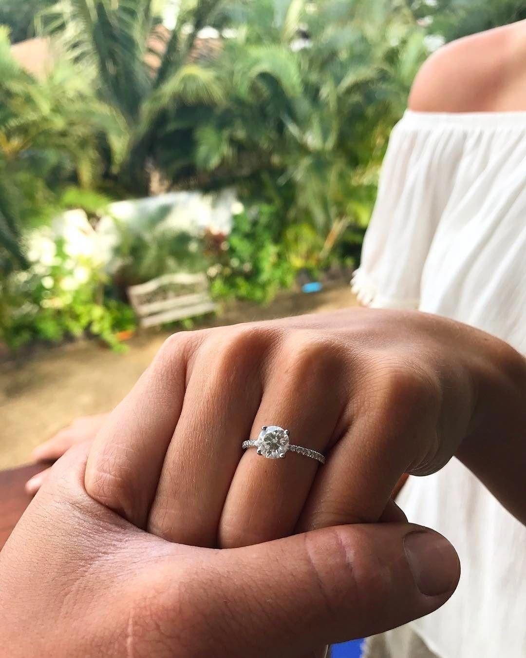 Кольцо белое золото Tiffany co