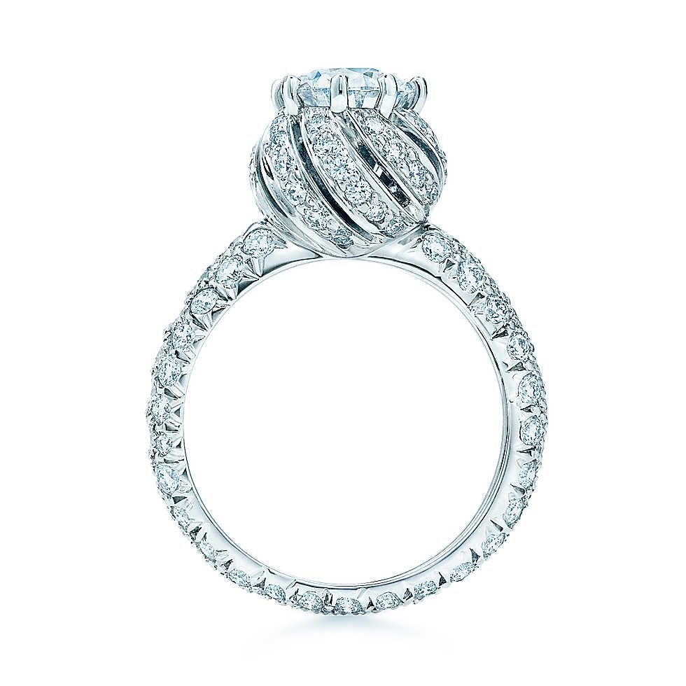 Diamond Tiffany Ring Tree
