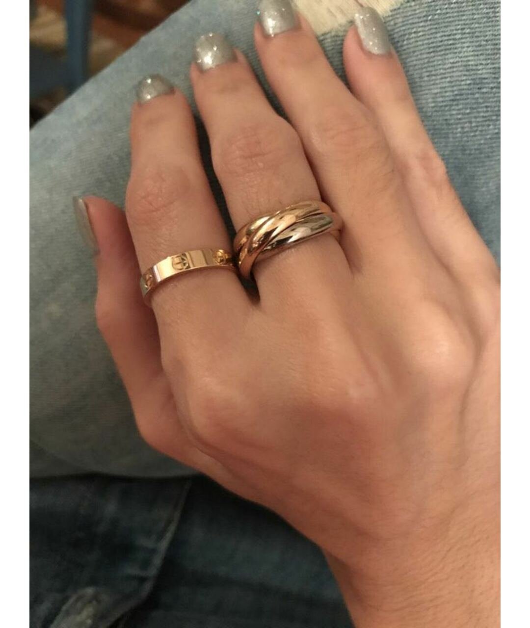 Cartier Trinity кольцо