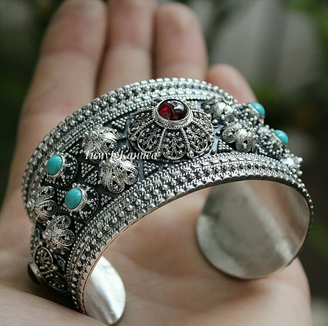 Филигрань серебро Кубачи