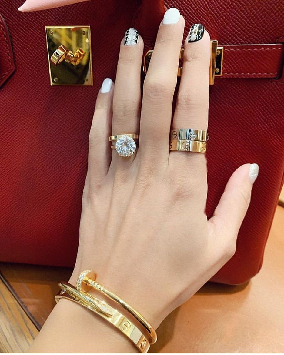 Cartier Love кольцо